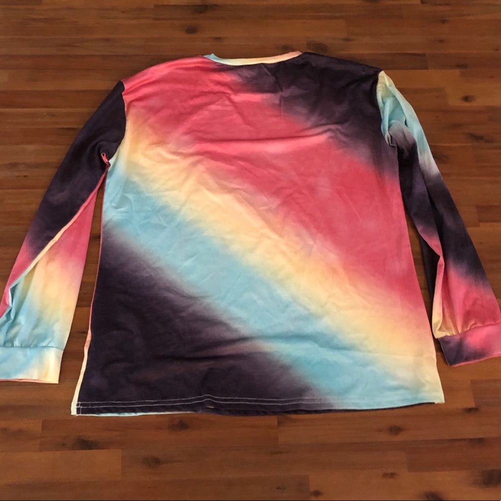 Ombré/Tie Dye shirt - size XL